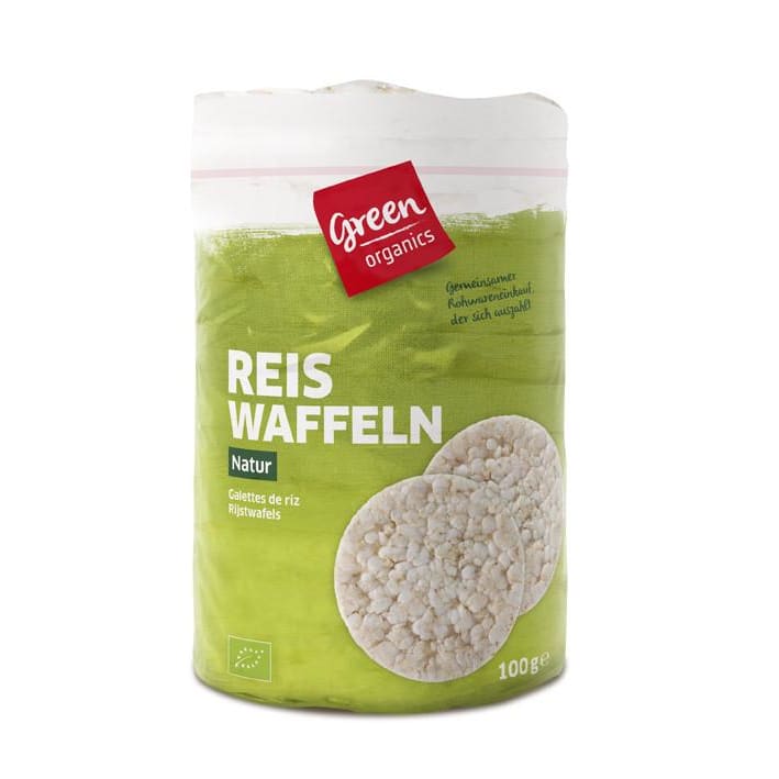 Rondele de orez fara sare eco 100g (GreenOrganics) - Green