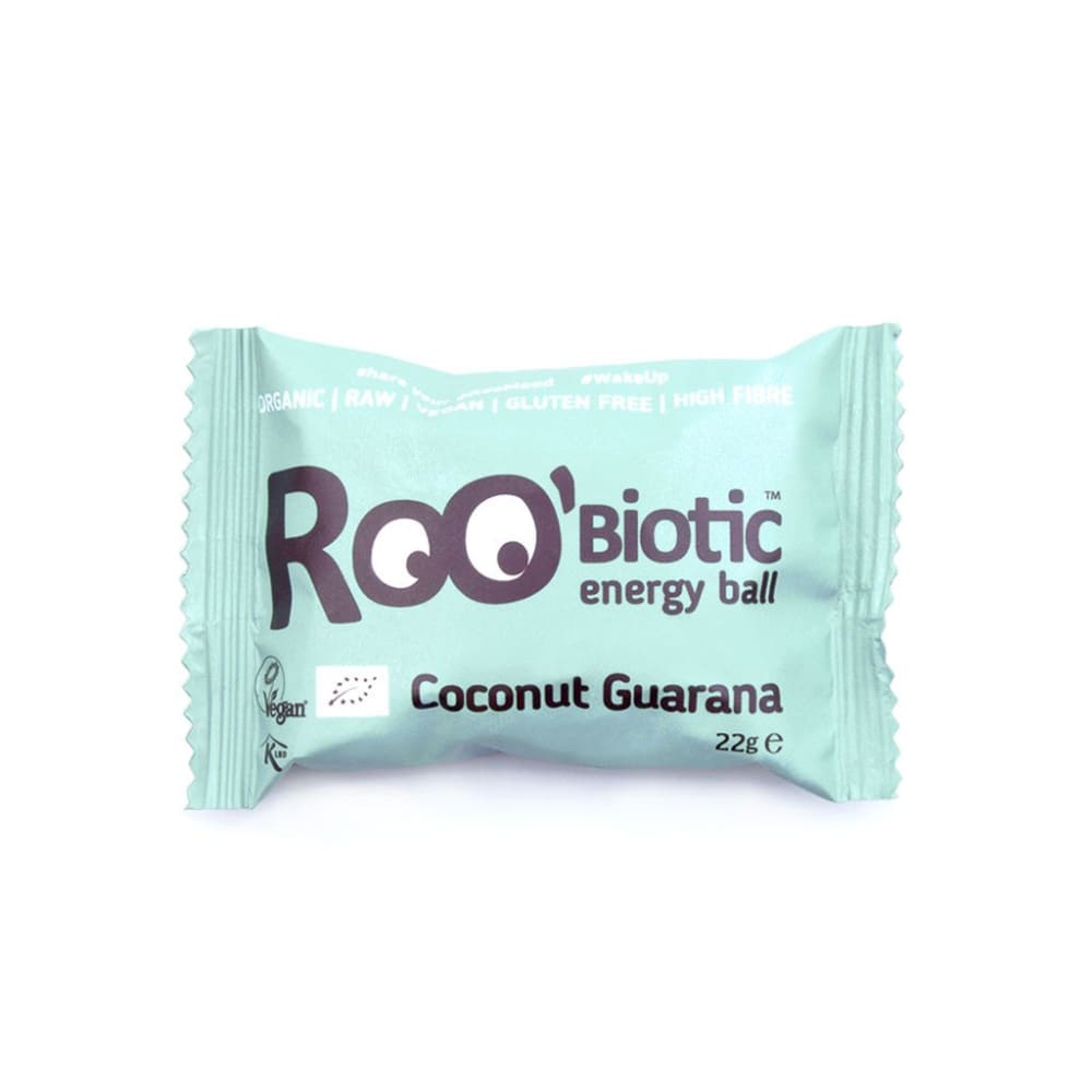 ROOBIOTIC cu cocos si guarana eco 22g - Dragon Superfoods -