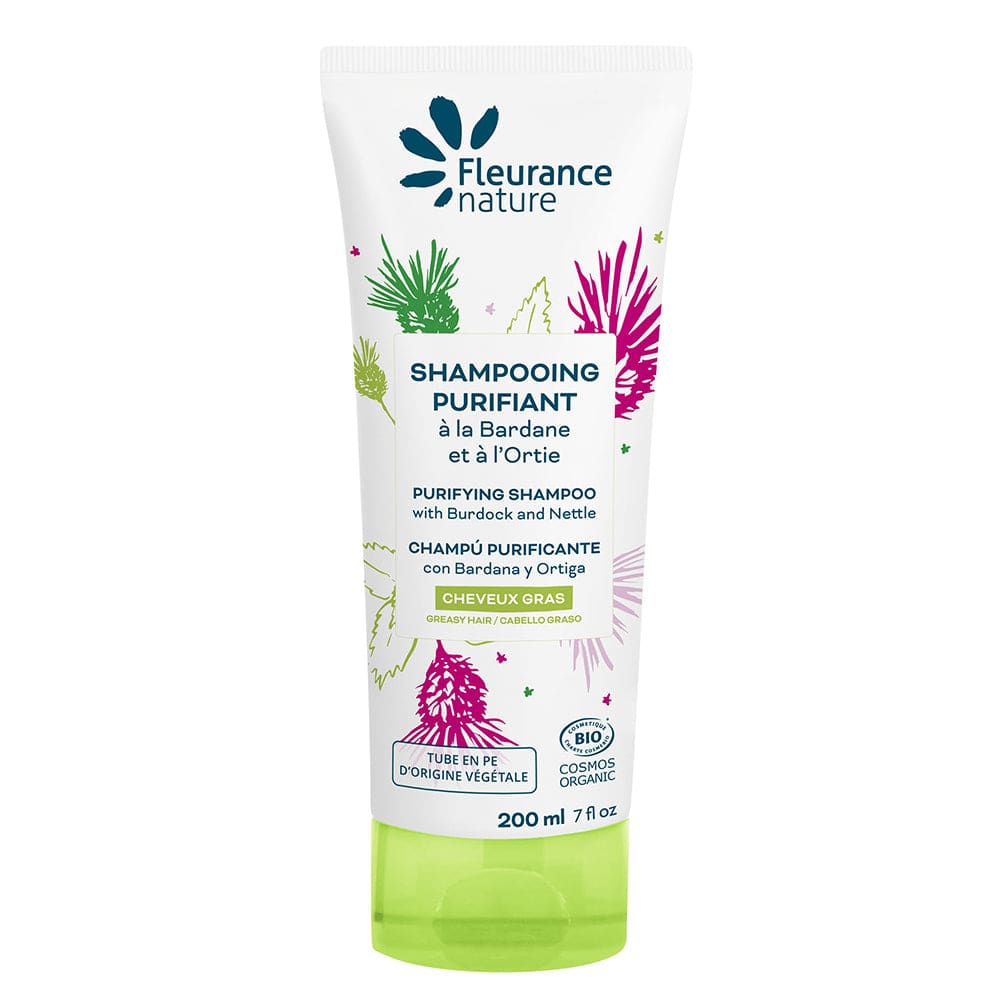 Șampon purifiant cu brusture 200ml - Fleurance Nature