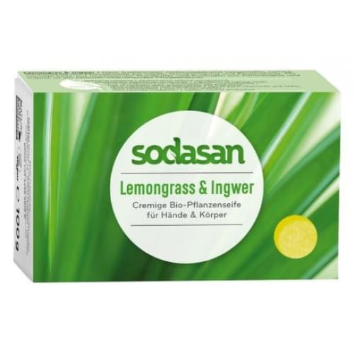 Sapun crema bio lemongrass si ghimbir 100g SODASAN - Sodasan