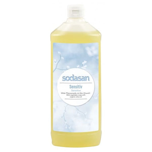 Sapun lichid - gel de dus bio sensitiv 1L Sodasan - Sodasan