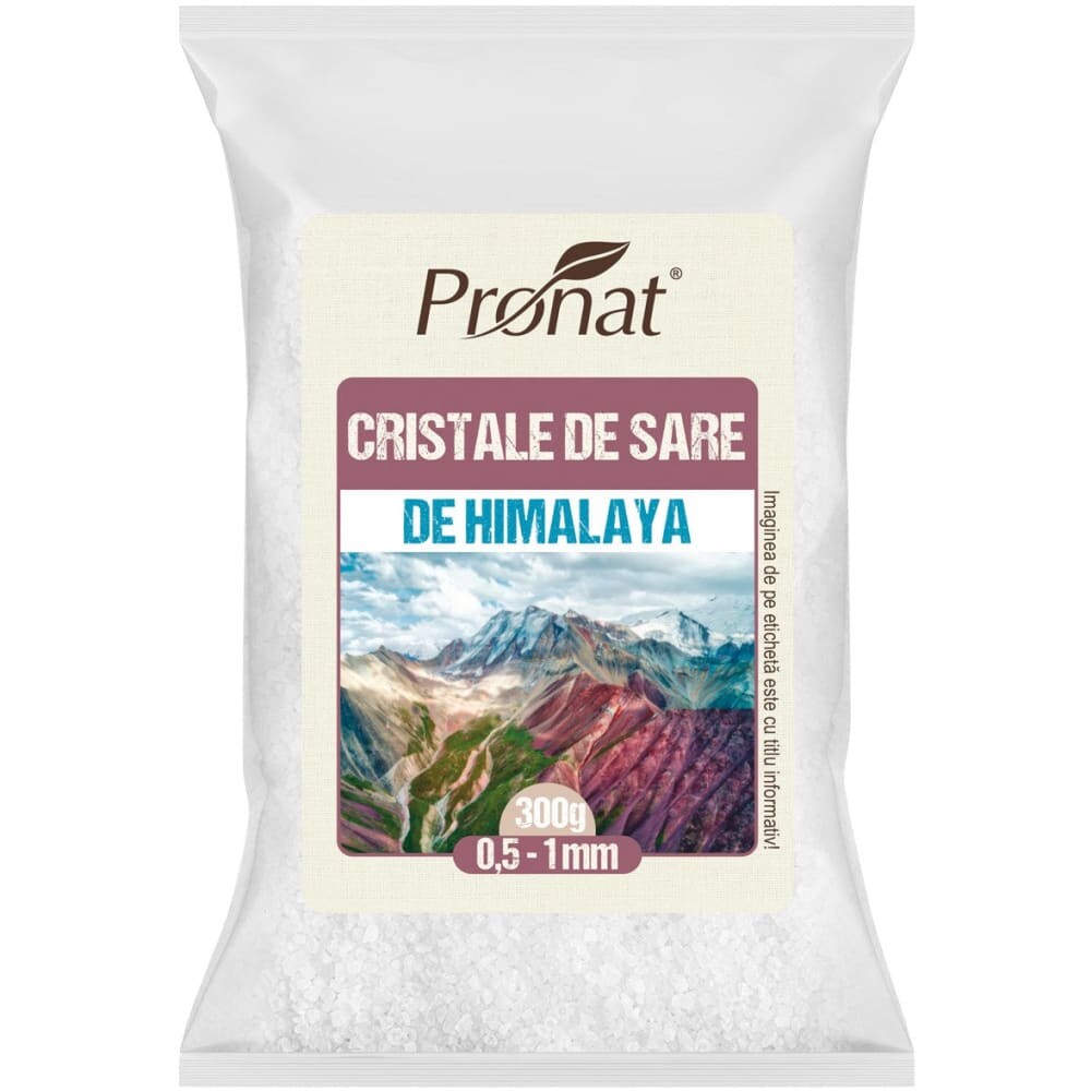 SARE CRISTALINA DE HIMALAYA 300G - Pronat Foil Pack - Sare