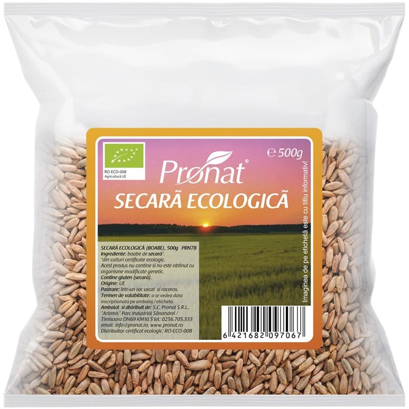 Secara Bio 500 g - Pronat Foil Pack - Cereale musli si terci