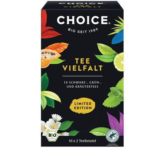 Selectie de ceai Tea Diversity - 10 feluri de ceai bio x 2