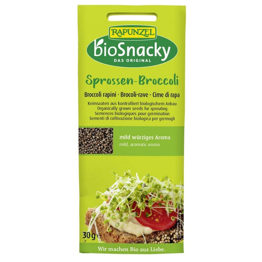 Seminte bio de brocoli pentru germinat 30g - BioSnacky