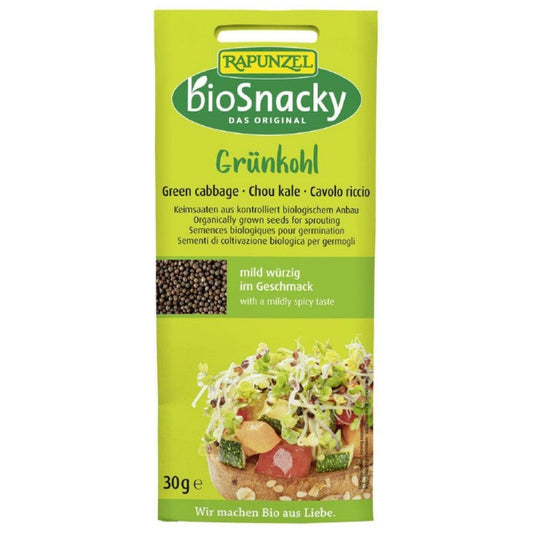 Seminte de kale pentru germinat 30g - BioSnacky Rapunzel -