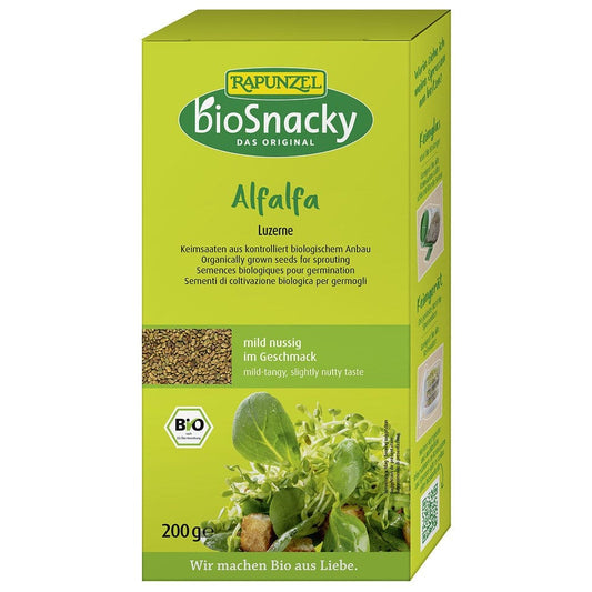 Seminte de lucerna bio pentru germinat 200g - BioSnacky