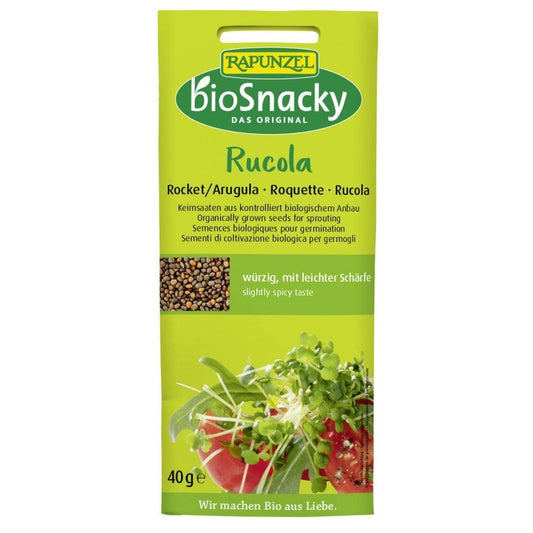 Seminte de rucola bio pentru germinat 40g - BioSnacky
