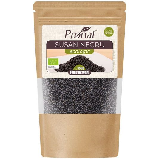 Seminte de susan negru Bio 150 g - Pronat Zipp Pack - Nuci