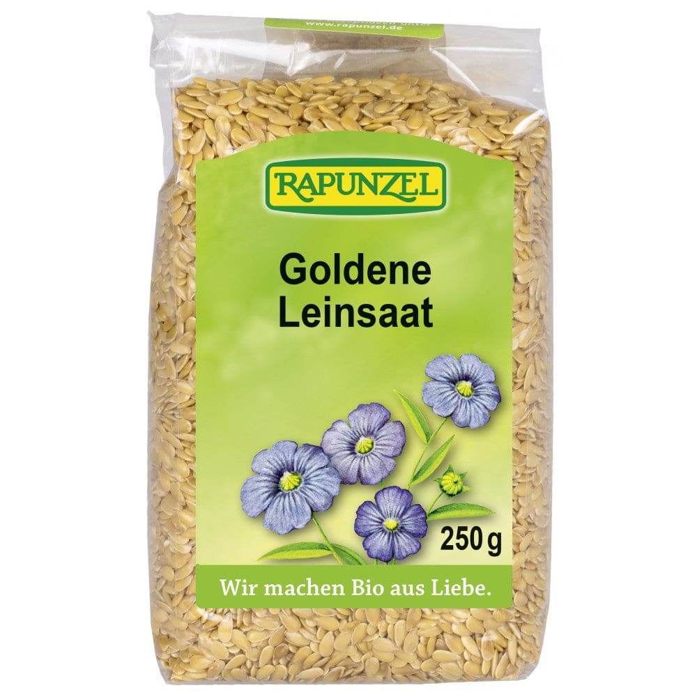 Seminte ecologice de in auriu 250g - Rapunzel - Nuci seminte