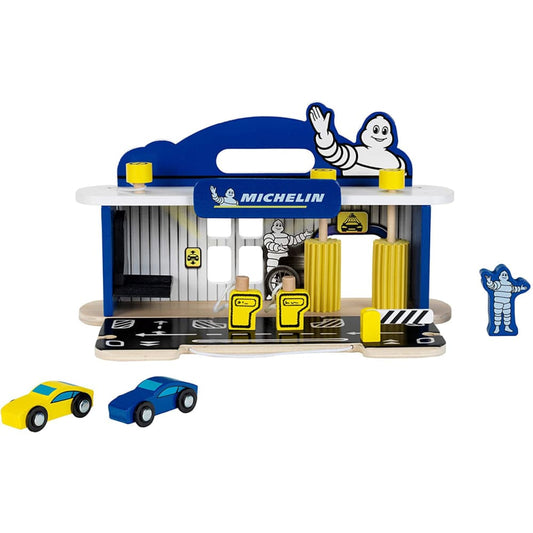 Service masini cu spalatorie Michelin - Joc de rol din lemn