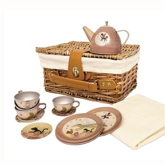 Set ceai in cos picnic Muzicantii din Bremen Egmont toys -