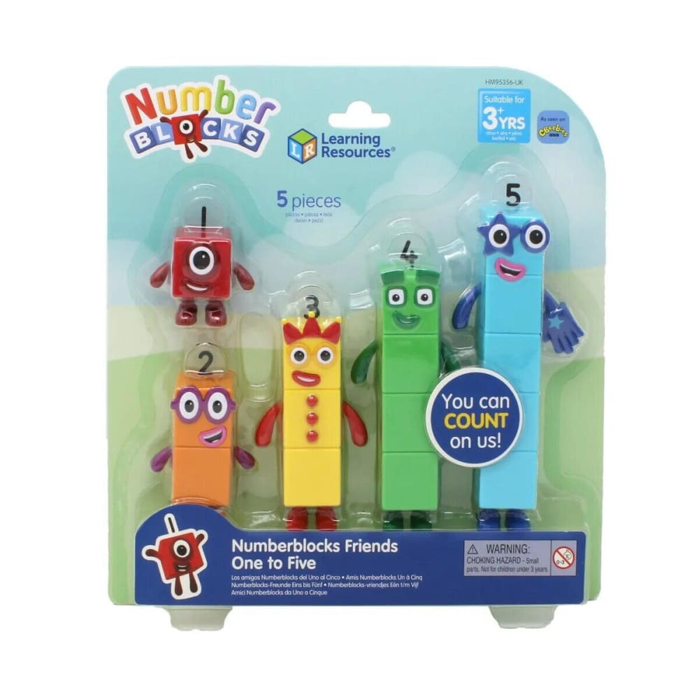 Set figurine Numberblocks - De la Unu la Cinci - Learning