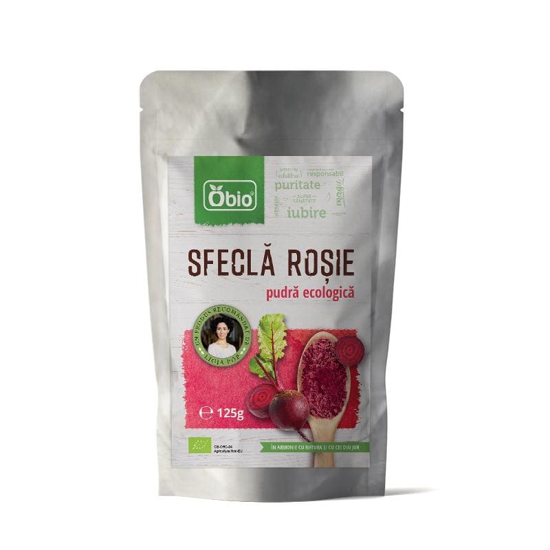 Sfecla rosie pudra eco 125g OBIO - Obio - Superalimente si