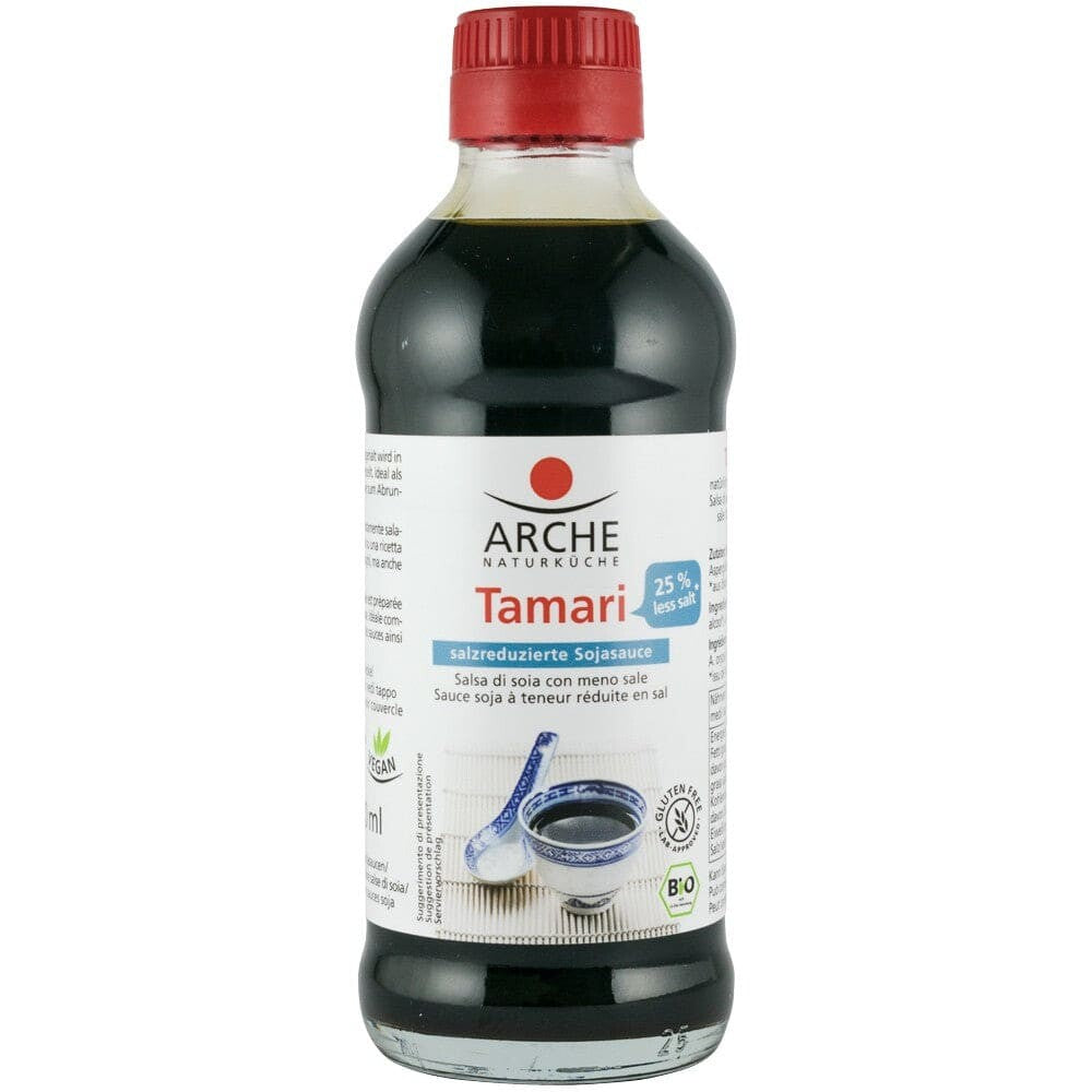 SOS BIO DE SOIA TAMARI CU 25% MAI PUTINA SARE 250 ML ARCHE