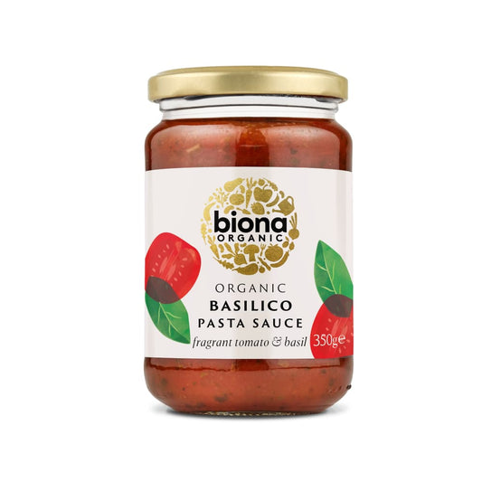 Sos de rosii cu busuioc Basilico eco 350g BIONA - Biona -