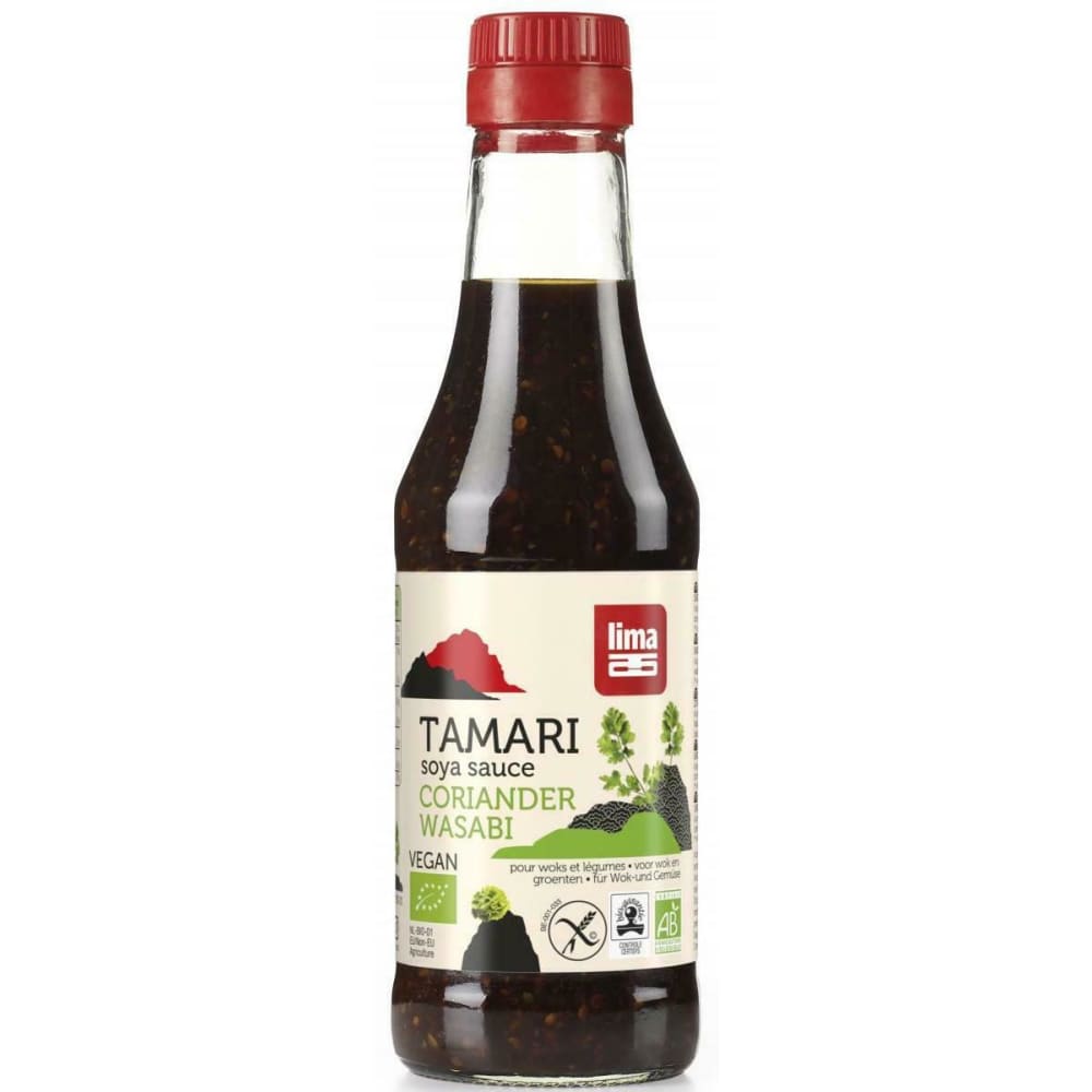 Sos de soia Tamari cu coriandru si wasabi bio 250ml Lima -