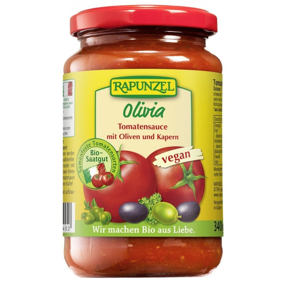 Sos de tomate Olivia bio 370g - Rapunzel - Sosuri