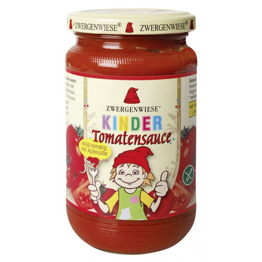 Sos de tomate pentru copii cu indulcitor din mar 340ml -