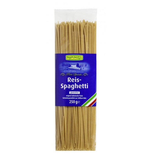 Spaghetti bio din orez FARA GLUTEN 250g - Rapunzel - Paste