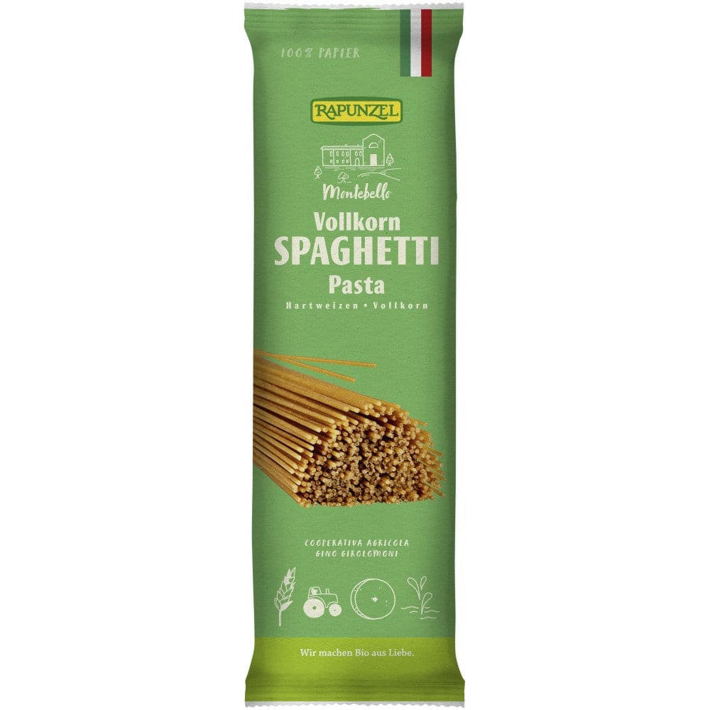 Spaghetti bio integrale 500g - Rapunzel - Paste Fainoase