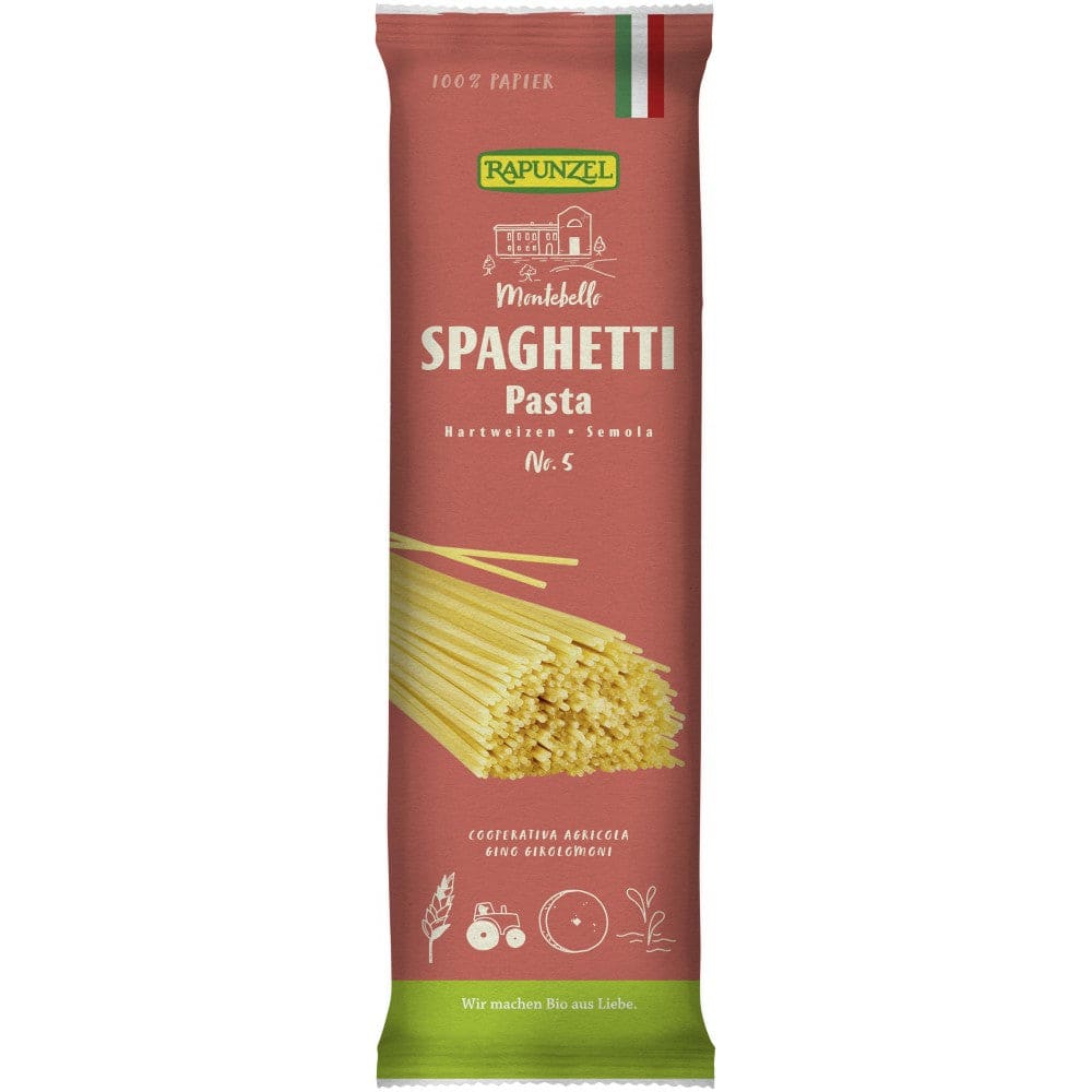 Spaghetti bio semola 500g - Rapunzel - Paste Fainoase