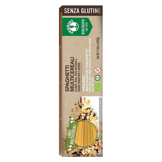 Spaghetti multicereale - fara gluten 340g - PROBIOS - Paste