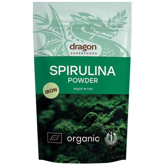 Spirulina pulbere eco 200g DS - Dragon Superfoods -