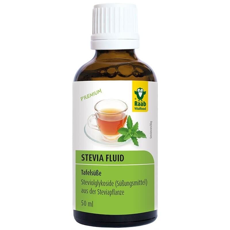 Stevia indulcitor lichid premium 50ml RAAB - Raab -