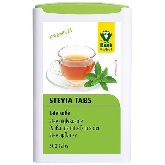 Stevia tablete premium 300buc RAAB - Raab - Indulcitori