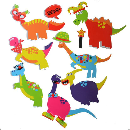 Stickere Dinozauri - set de joaca pentru baie - Buddy&Barney