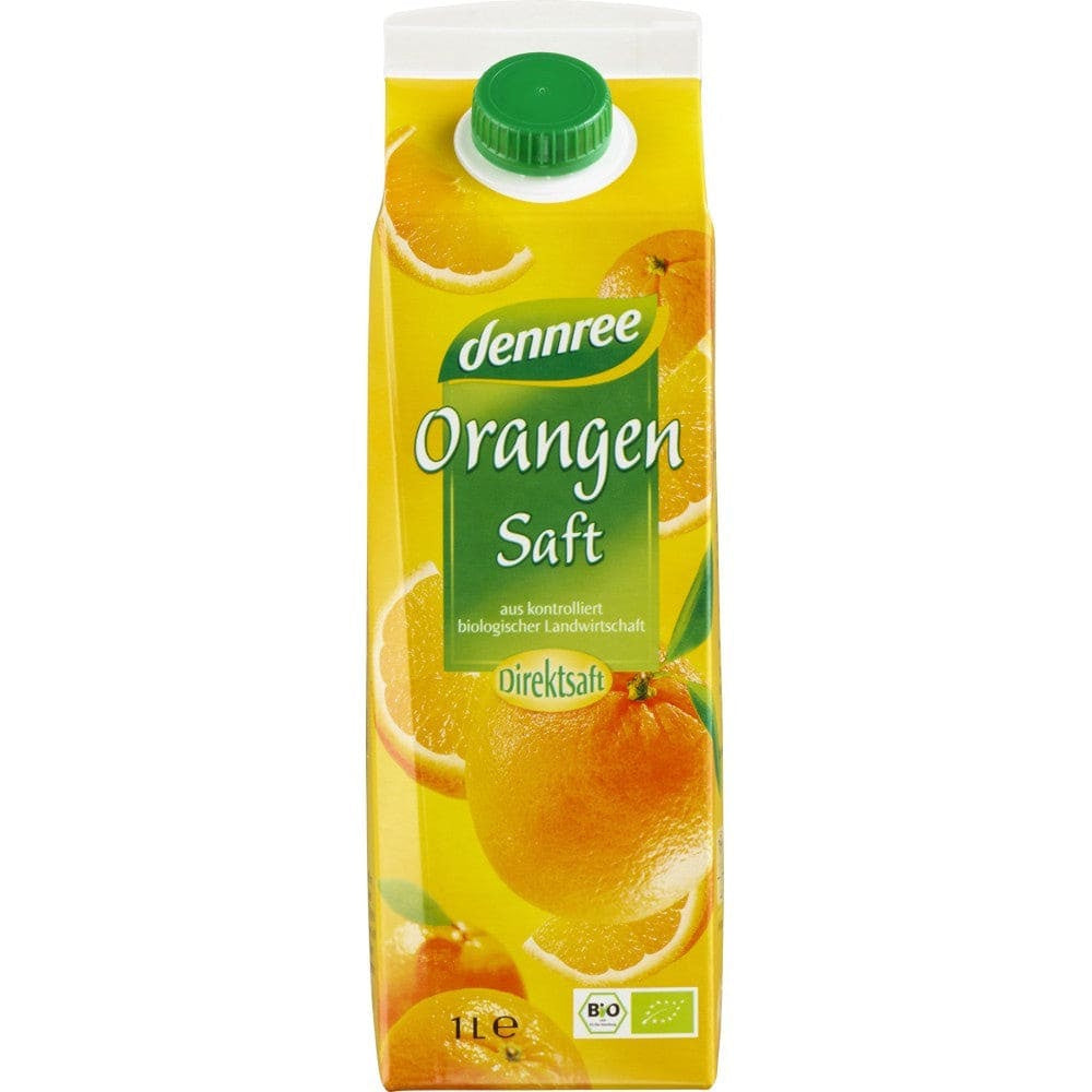 Suc de portocale ecologic 1L 1l - Dennree - Sucuri si