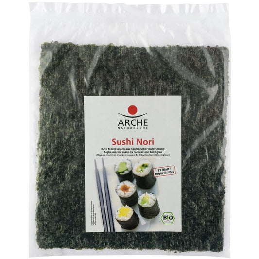 Sushi Nori Alge marine bio pentru sushi 25g Arche - ARCHE