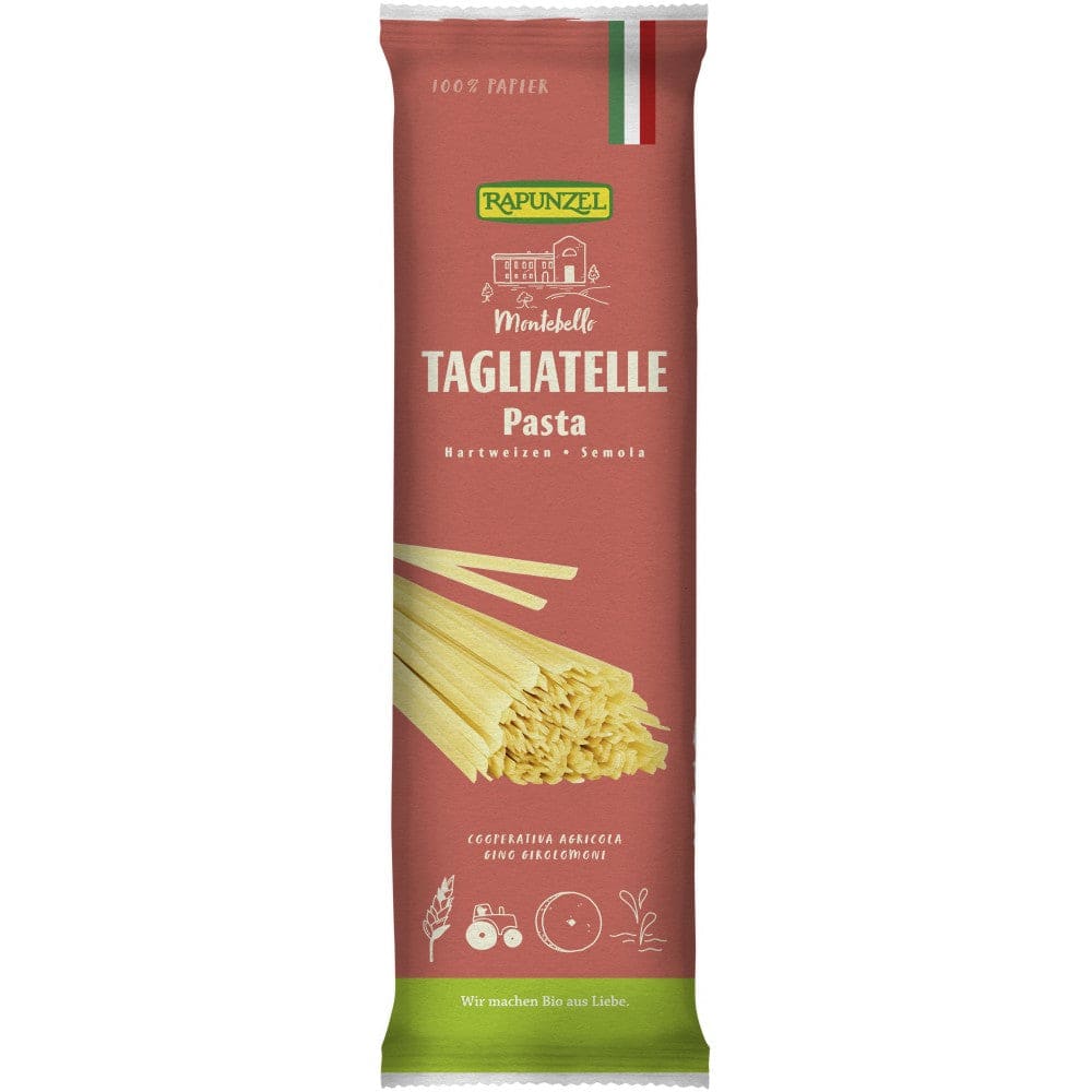 Tagliatelle semola bio 500g - Rapunzel - Paste Fainoase