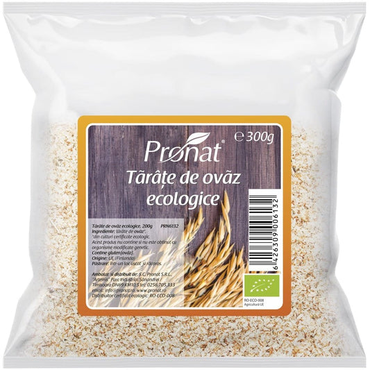 Tarate BIO de ovaz 300 g - Pronat Foil Pack - Cereale musli