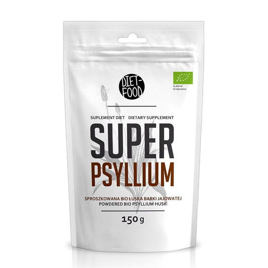 Tarate de psyllium - pulbere bio 150g - Diet-Food - Cereale
