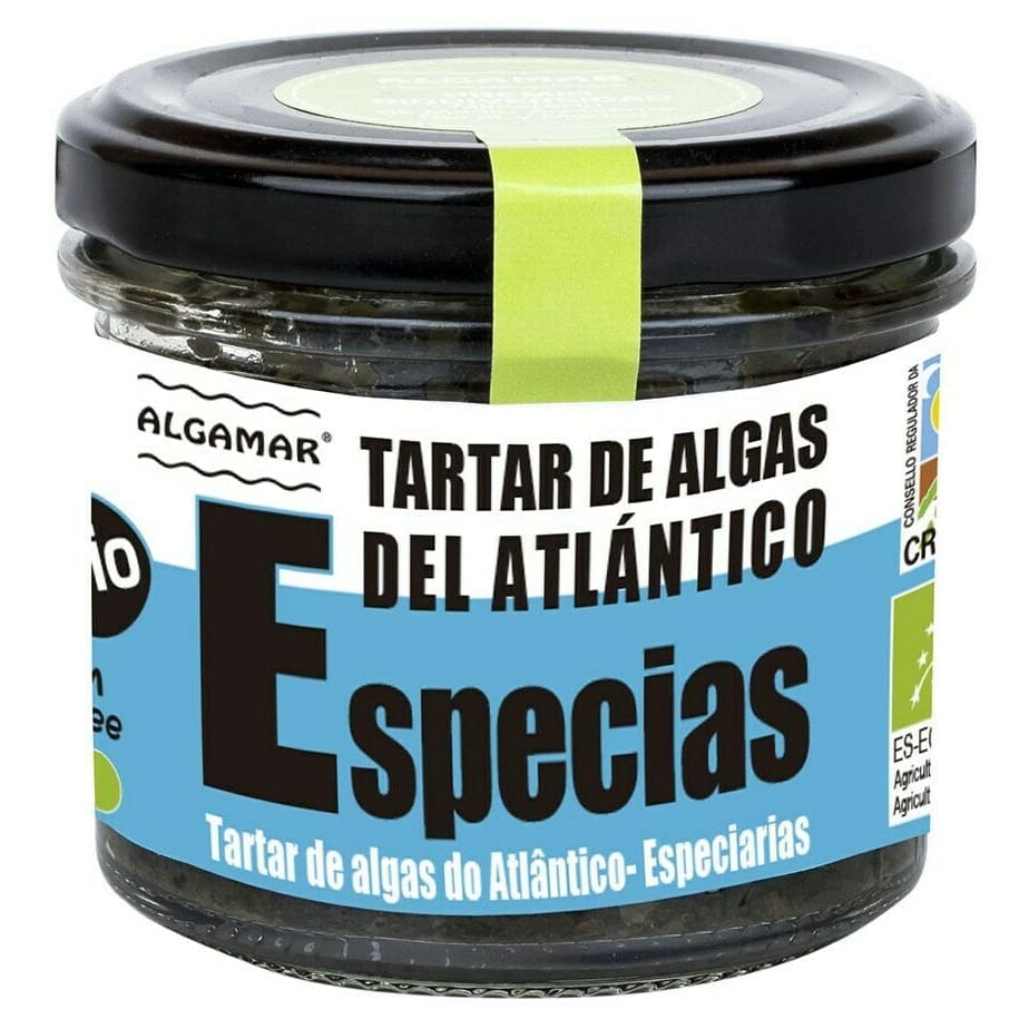 Tartar de alge marine si condimente bio 100g Algamar -