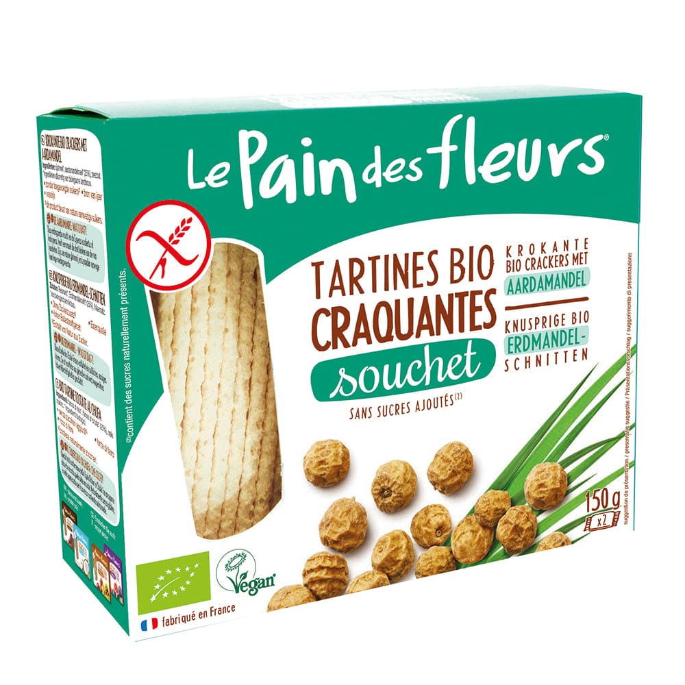 Turte crocante cu alune tigrate- fara gluten 150g - Le pain