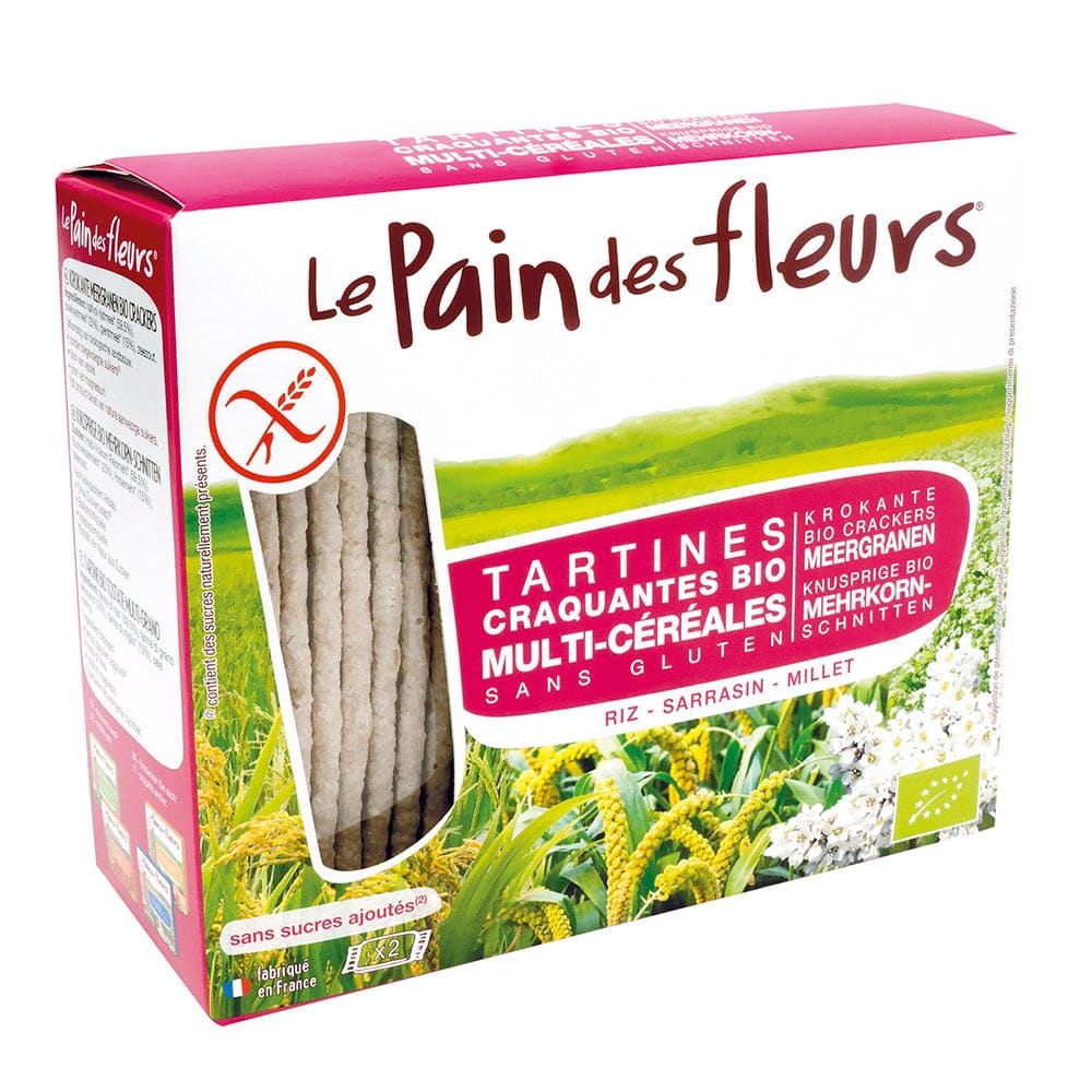 Turte crocante multicereale - fara gluten150g - Le pain des