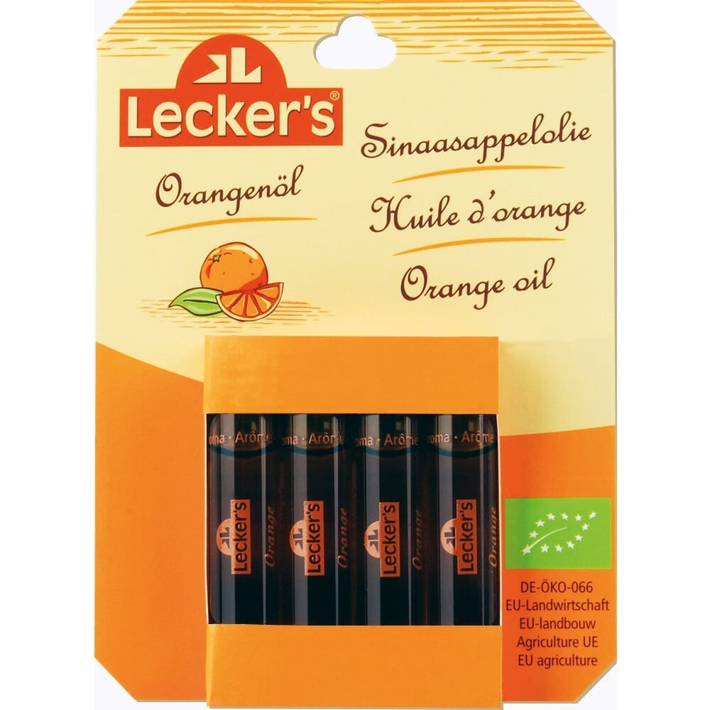 ULEI BIO DE PORTOCALE 4X2ML LECKER`S - Lecker’s - Ulei si