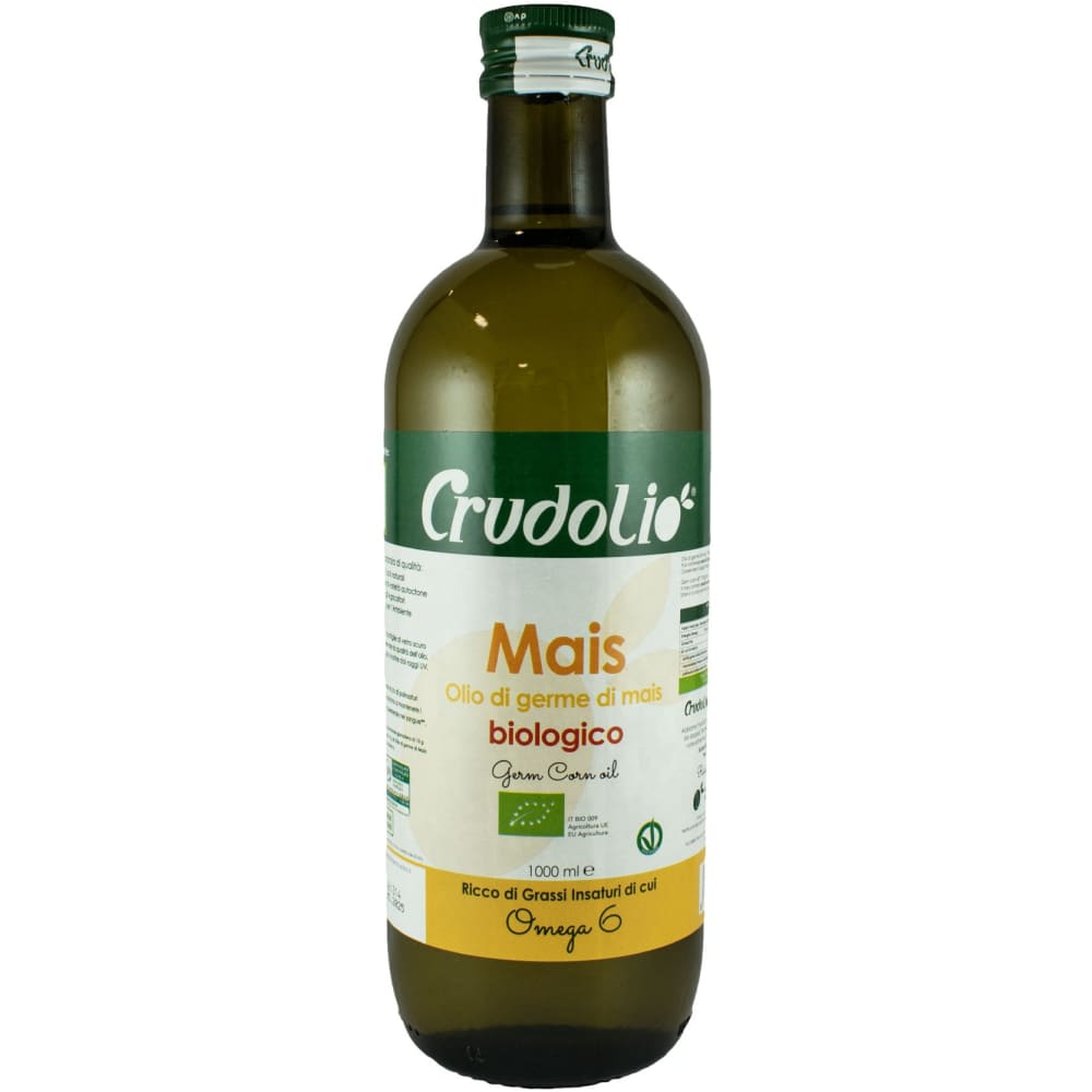 Ulei BIO din germeni de porumb 1000 ml Crudolio - Joe & Co -