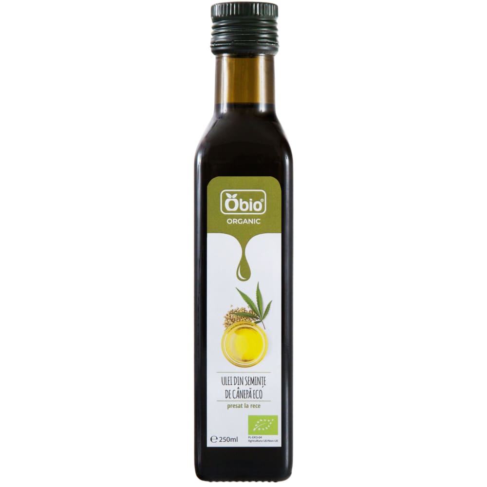 Ulei de canepa bio 250ml Obio - Obio