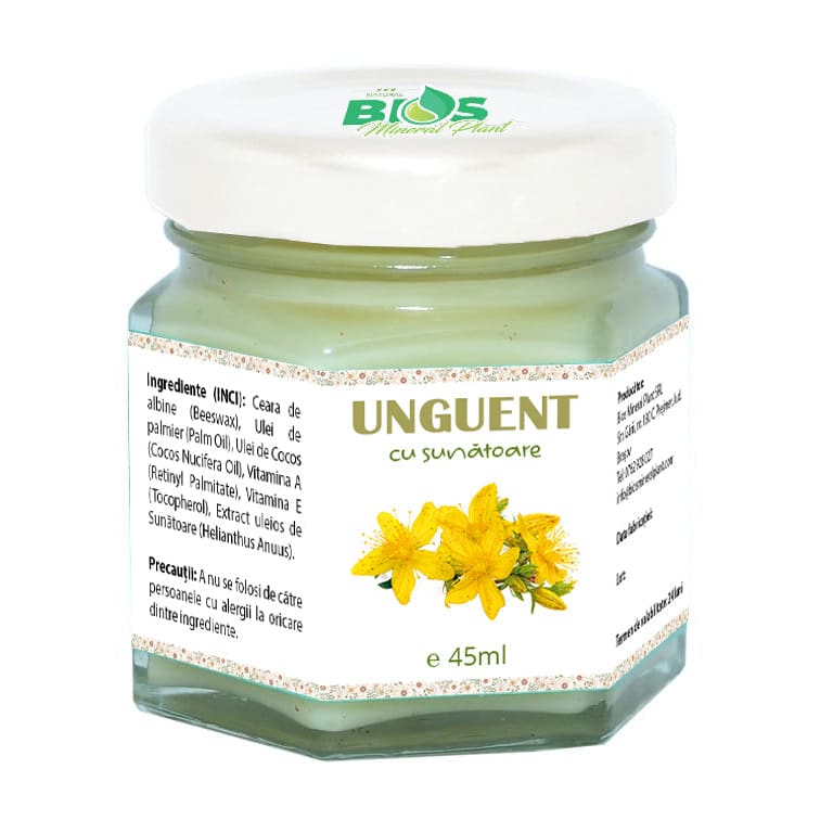 Unguent cu sunatoare 45ml Bios Mineral Plant - Bios Mineral