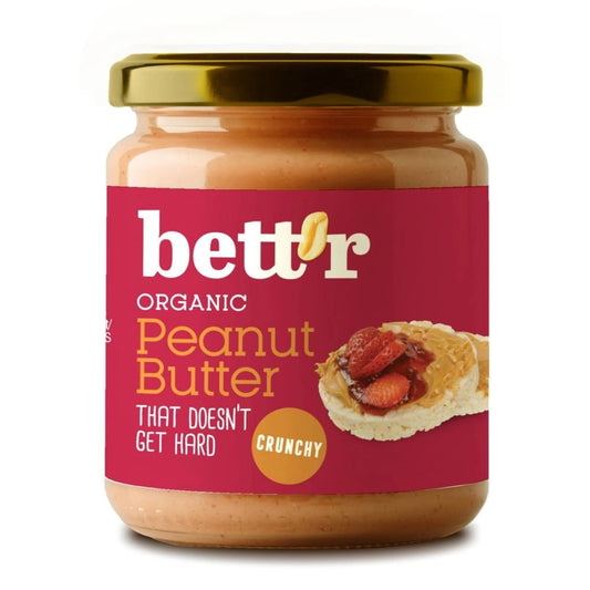 Unt de arahide crunchy bio 250g Bettr - Bettr - Crema