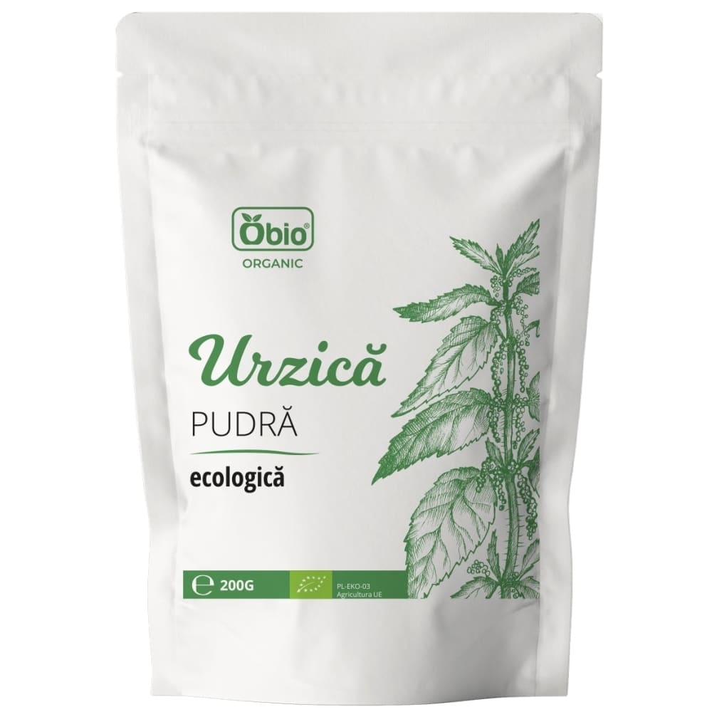 Urzica pudra bio 200g Obio - Obio - Superalimente si