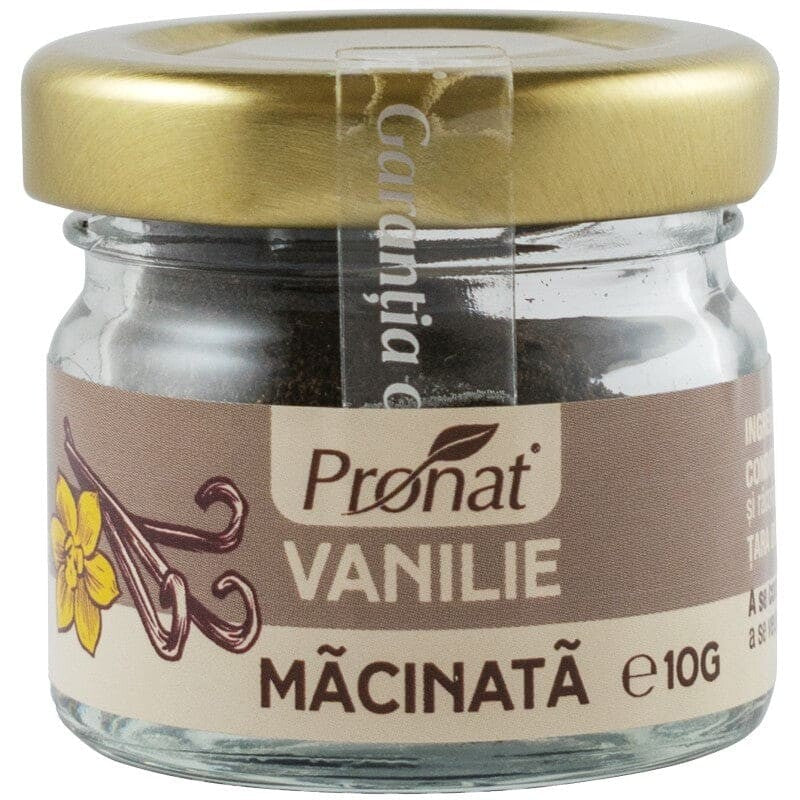 Vanilie macinata 10 g - Vanilie By Pronat - Arome si esente