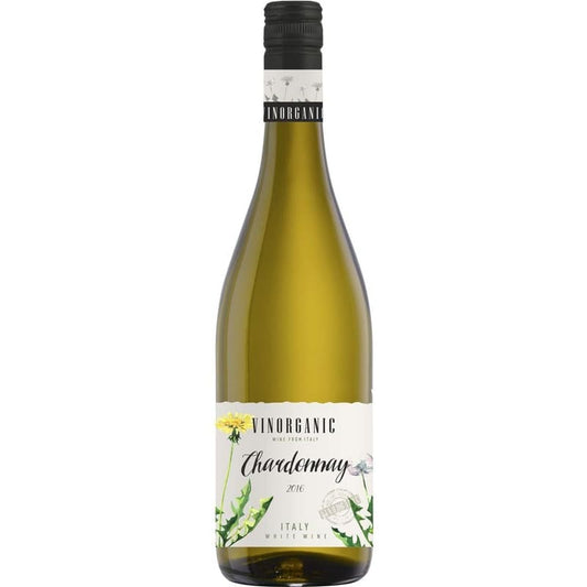 Vin alb bio Chardonnay 13% vol 75 cl VINORGANIC - Bio Corner