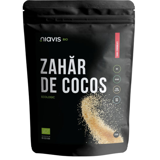 Zahar de Cocos Ecologic/BIO 250g - Niavis - Indulcitori