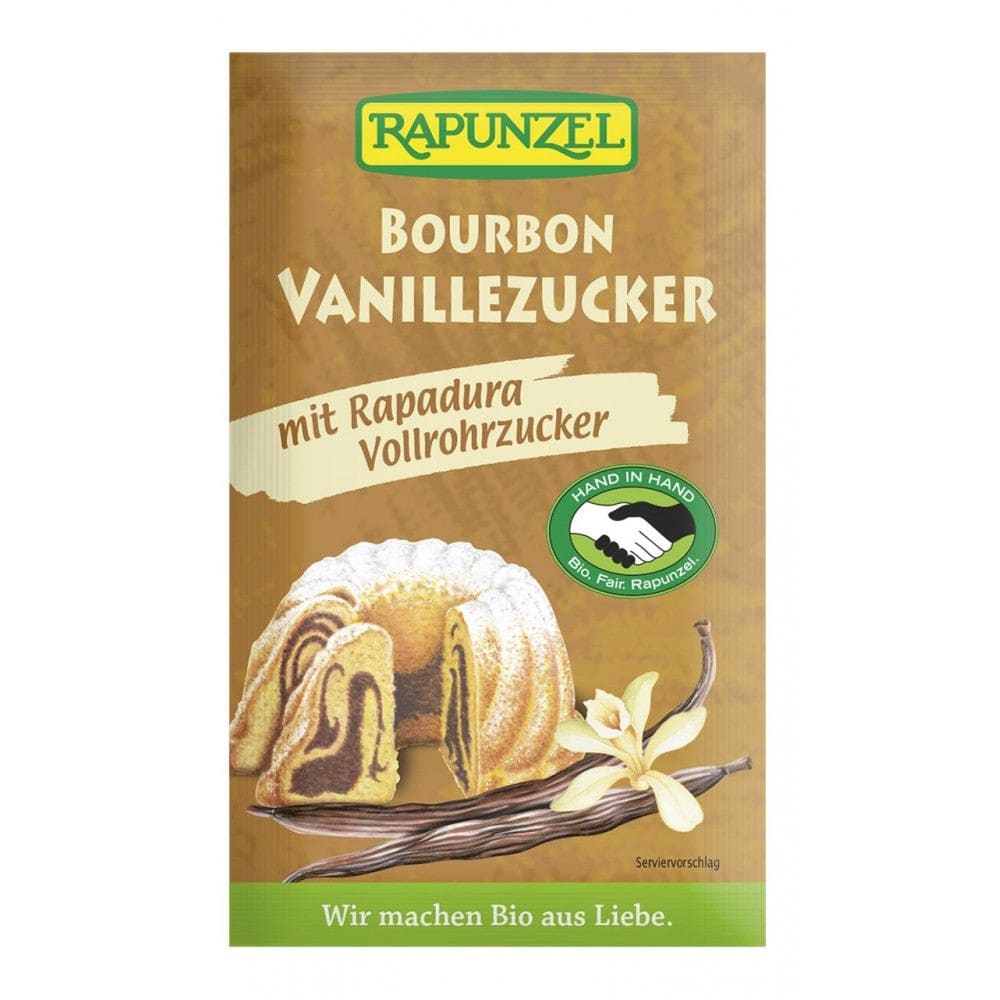 Zahar vanilie Bourbon integral 8g - Rapunzel - Arome si
