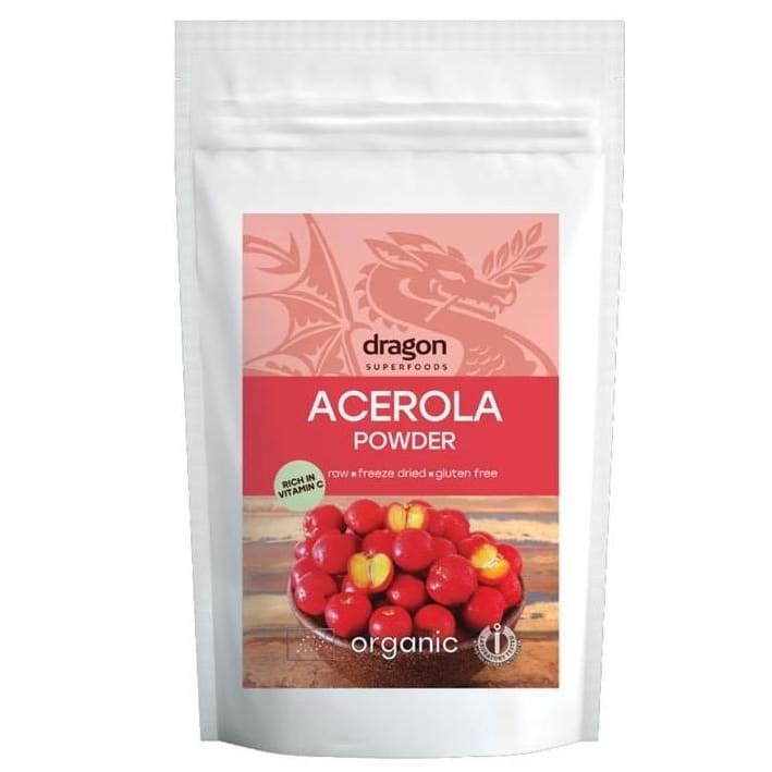 Acerola pulbere eco 75g DS - Dragon Superfoods - 
